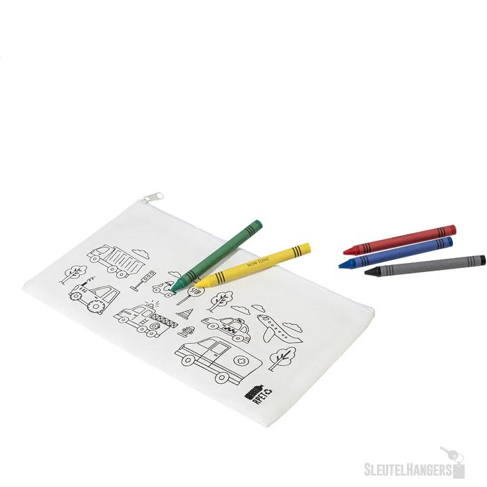 Gocolo Rpet Kleur Etui Wit
