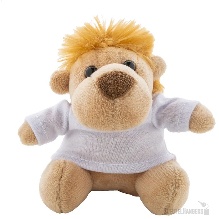 Liofob Pluche Leeuw Sleutelhanger Bruin