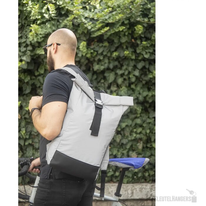 Lumiroll Reflecterende Rpet-Rugzak Zilver