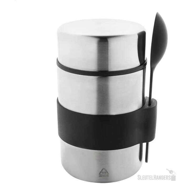 Minestrone Rss Geïsoleerde Lunchpot Zilver