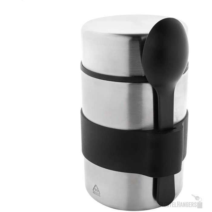 Minestrone Rss Geïsoleerde Lunchpot Zilver