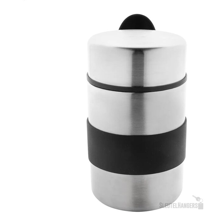 Minestrone Rss Geïsoleerde Lunchpot Zilver