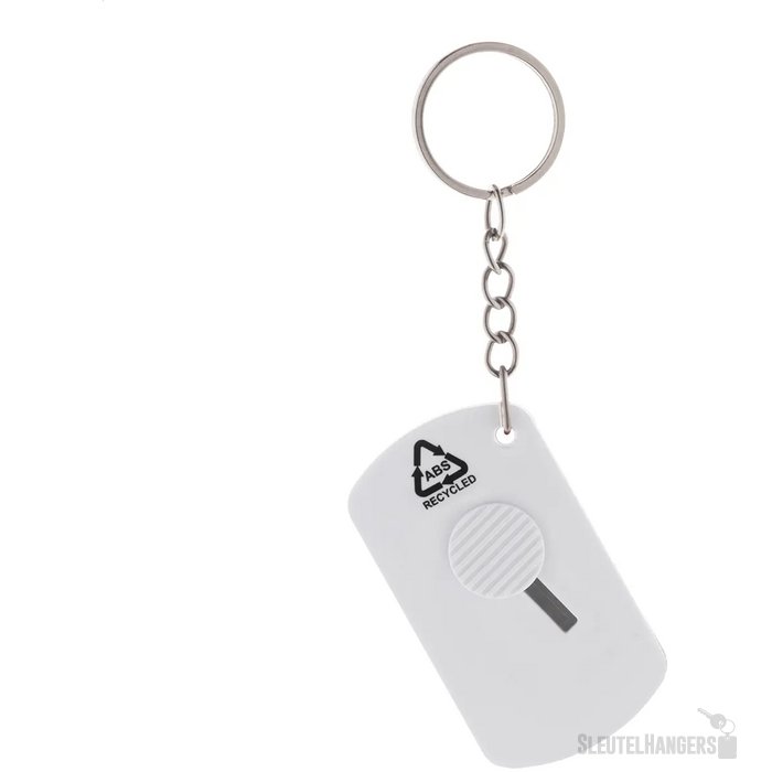 Parcelo Sleutelhanger Met Mesje Wit