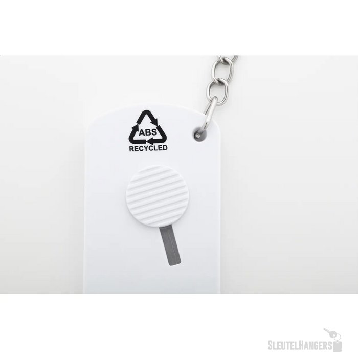 Parcelo Sleutelhanger Met Mesje Wit