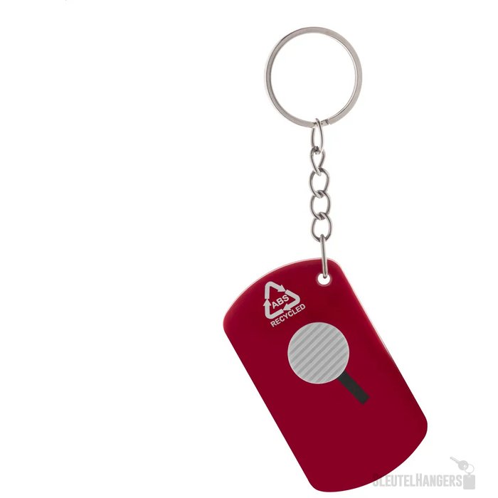Parcelo Sleutelhanger Met Mesje Rood