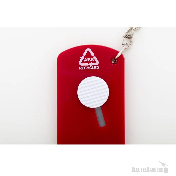Parcelo Sleutelhanger Met Mesje Rood