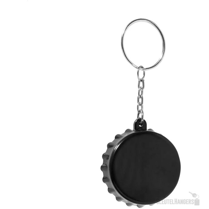 Popcap Rabs Flesopener Sleutelhanger Zwart