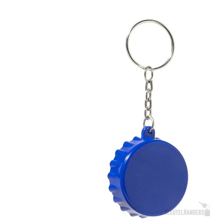 Popcap Rabs Flesopener Sleutelhanger Blauw