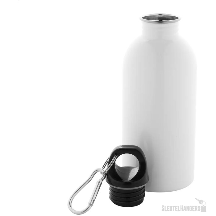 Pressuto Fles Van Gerecycled Roestvrij Staal Wit