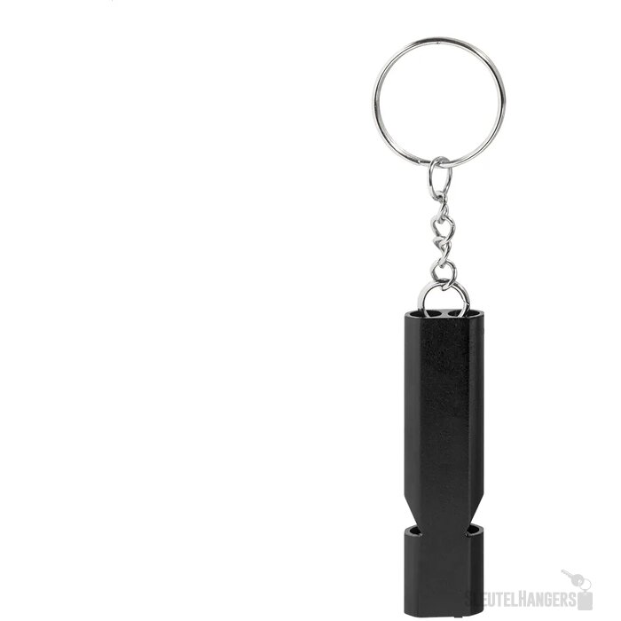 Raluhiss Fluitje Sleutelhanger Zwart