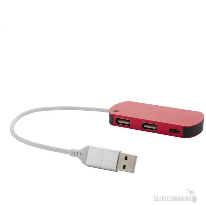 Raluhub Usb Hub Rood