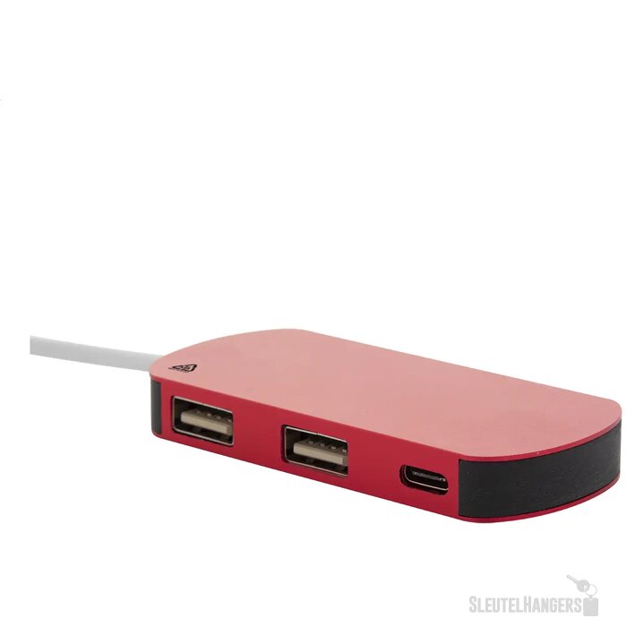 Raluhub Usb Hub Rood