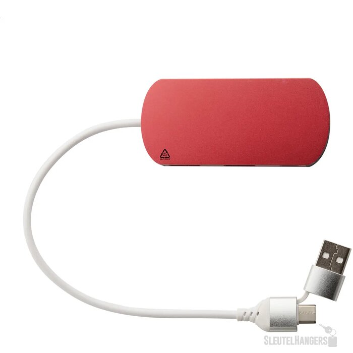 Raluhub Usb Hub Rood