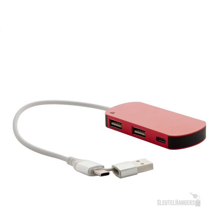 Raluhub Usb Hub Rood