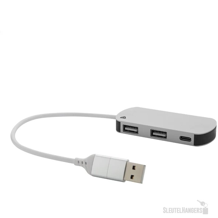 Raluhub Usb Hub Zilver