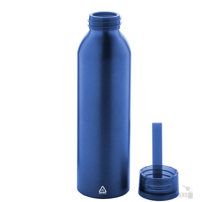 Ralusip Gerecyclede Aluminium Fles Blauw