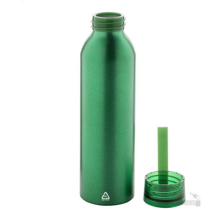 Ralusip Gerecyclede Aluminium Fles Groen