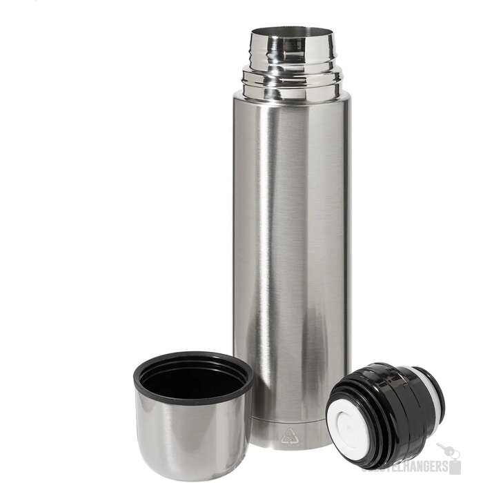 Rebusta Vacuüm Fles Zilver