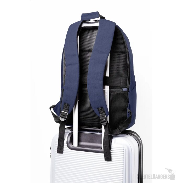 Rebyss Back Rugzak Van Gerecycled Canvas Donker Blauw