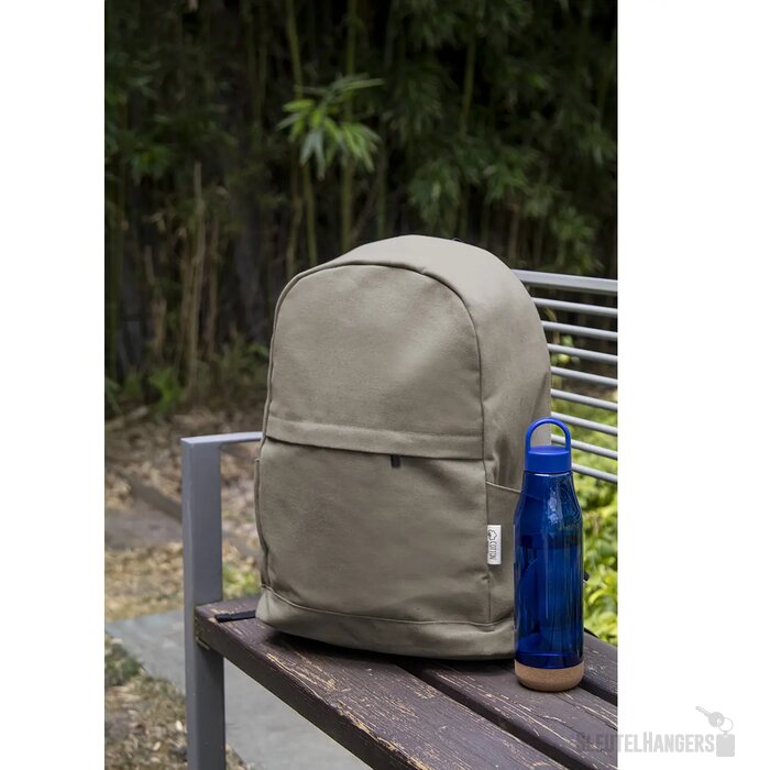 Rebyss Back Rugzak Van Gerecycled Canvas Beige