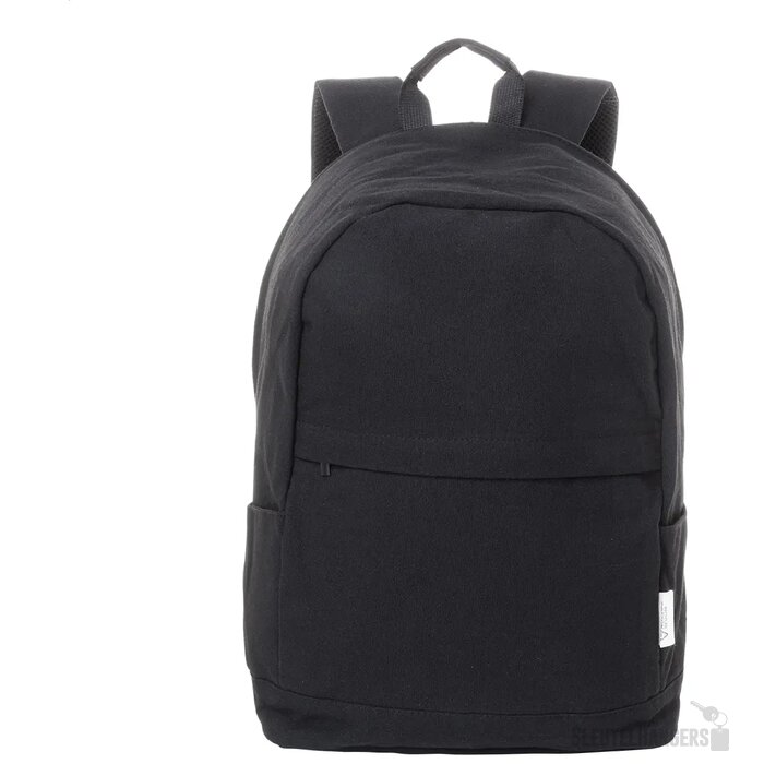Rebyss Back Rugzak Van Gerecycled Canvas Zwart