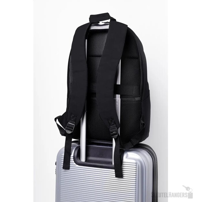 Rebyss Back Rugzak Van Gerecycled Canvas Zwart