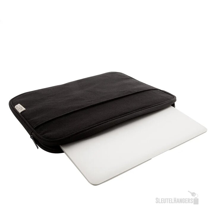 Rebyss Comp Laptoptas Van Gerecycled Canvas Zwart