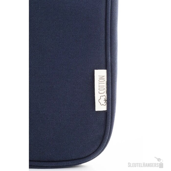 Rebyss Comp Laptoptas Van Gerecycled Canvas Donker Blauw