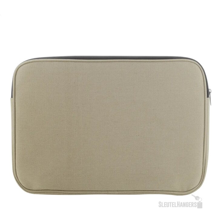 Rebyss Comp Laptoptas Van Gerecycled Canvas Beige