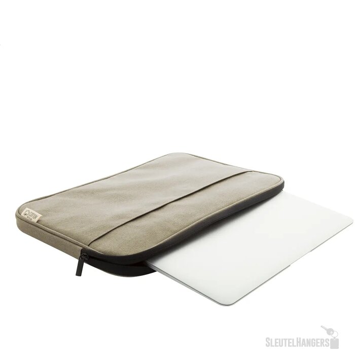 Rebyss Comp Laptoptas Van Gerecycled Canvas Beige