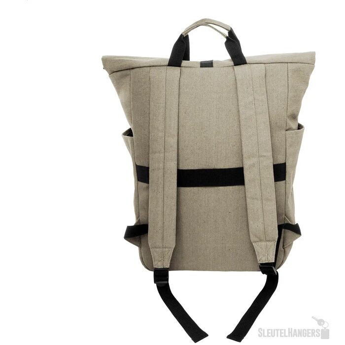 Rebyss Roll Rugzak Van Gerecycled Canvas Beige