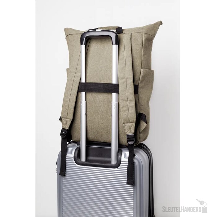 Rebyss Roll Rugzak Van Gerecycled Canvas Beige