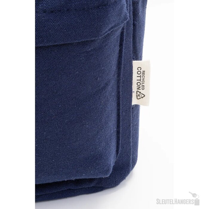 Recabak Gerecyclede Canvas Rugzak Blauw