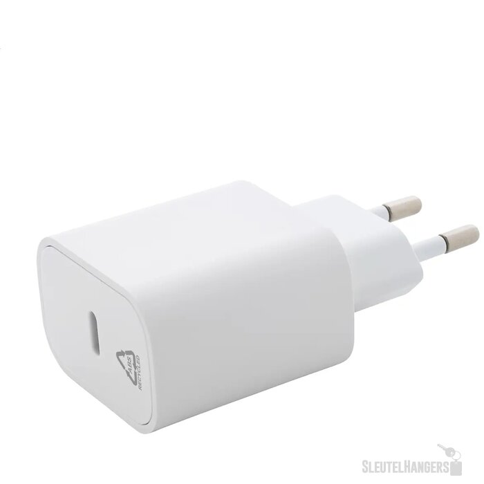 Recharge Solo Rabs Usb C-Wandoplader Wit