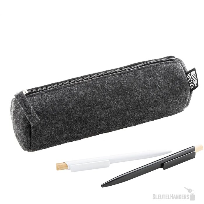 Refelt Draw Rpet Vilten Etui Donker Grijs