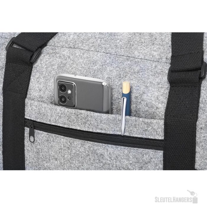 Refelt Travel Rpet Vilten Sporttas Grijs