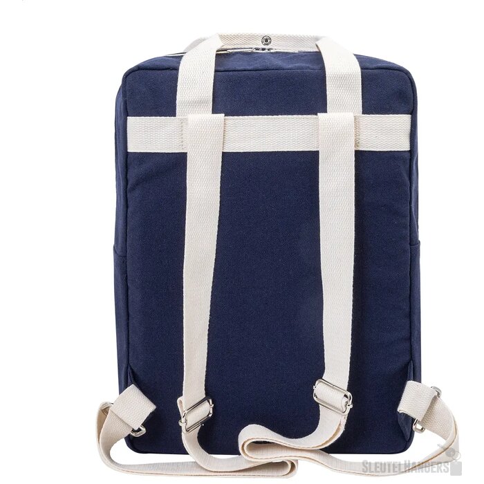 Rekan Back Gerecyclede Canvas Rugzak Blauw