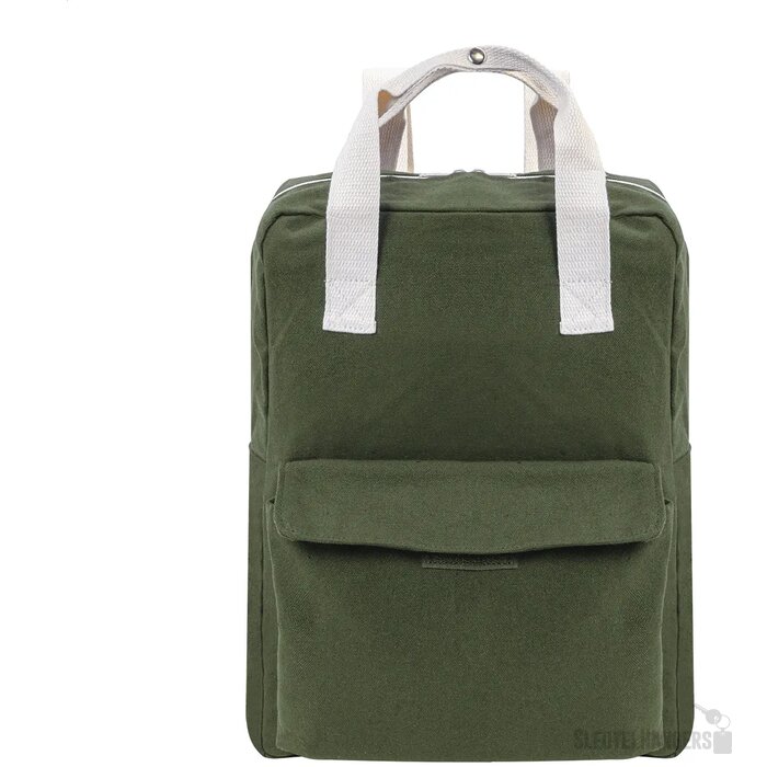 Rekan Back Gerecyclede Canvas Rugzak Groen