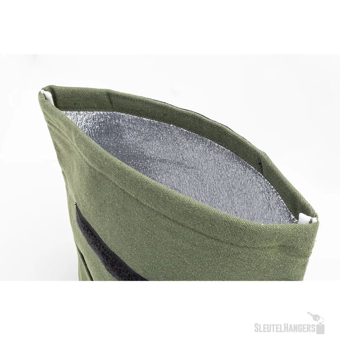 Rekan Cool Gerecyclede Canvas Koeler Tas Groen
