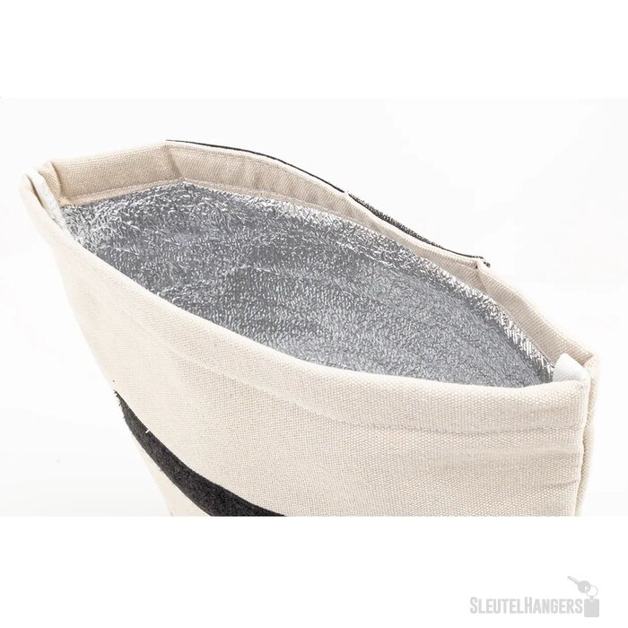 Rekan Cool Gerecyclede Canvas Koeler Tas Natuurlijk