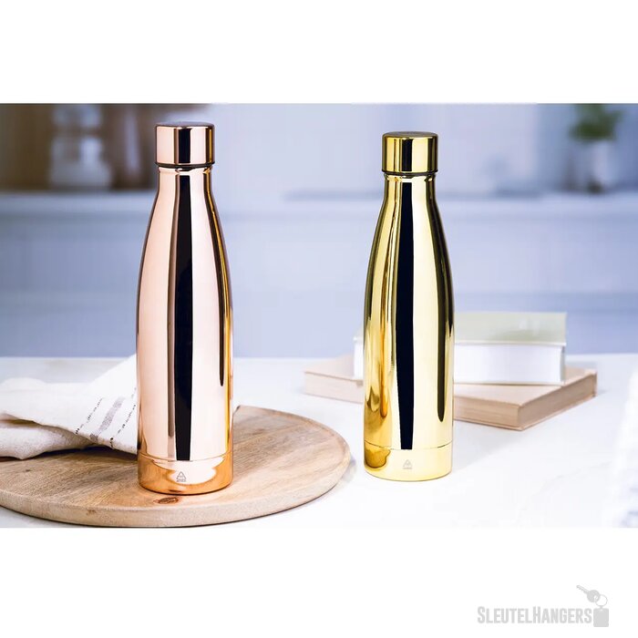Roppar Oro Rss Koper Geïsoleerde Fles Roze
