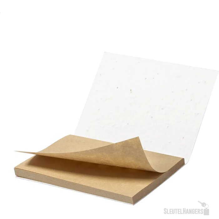 Semeno Stick Groeipapier Sticky Notitieblok Natuurlijk