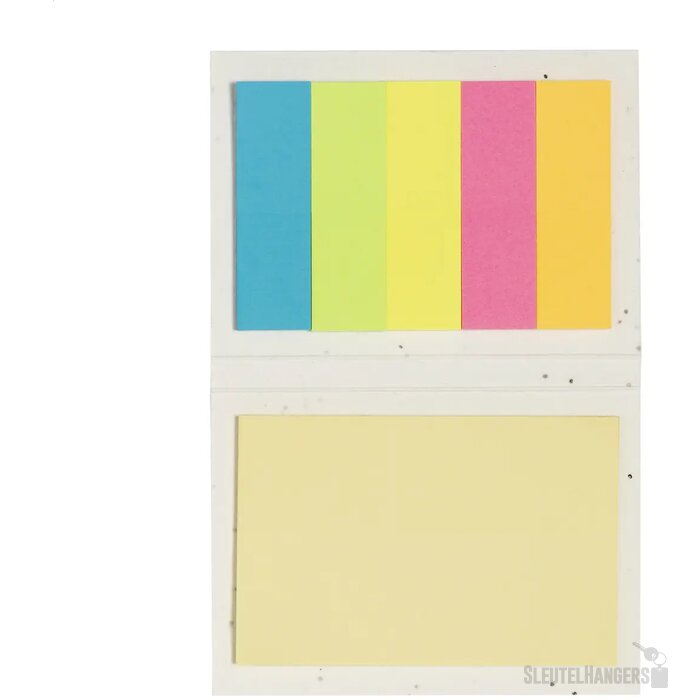 Semilla Zaadpapier Zelfklevend Notitieblok Wit