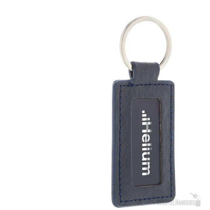 Shinekey Rect Rpu-Sleutelhanger Donker Blauw