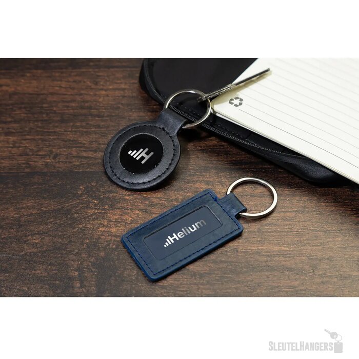Shinekey Rect Rpu-Sleutelhanger Donker Blauw