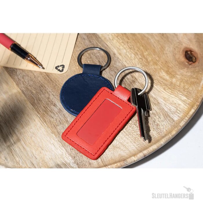 Shinekey Rect Rpu-Sleutelhanger Rood
