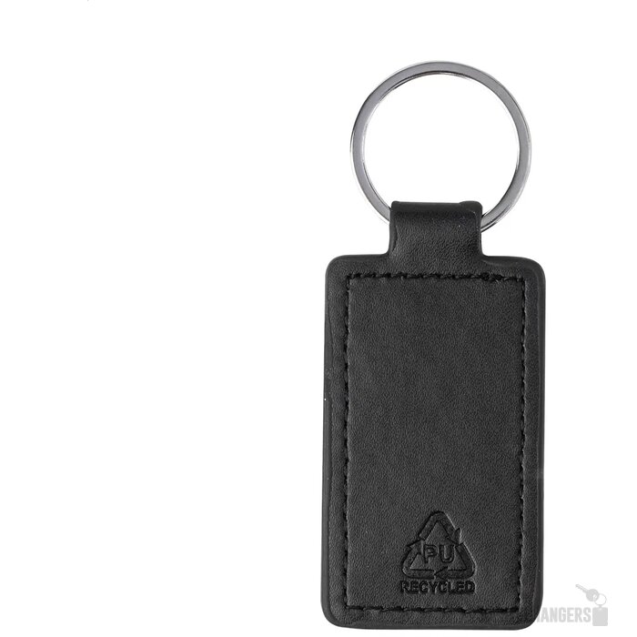 Shinekey Rect Rpu-Sleutelhanger Zwart
