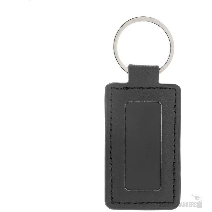 Shinekey Rect Rpu-Sleutelhanger Zwart
