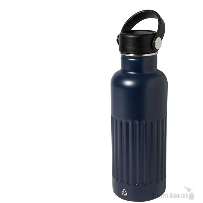 Streaky Go Geïsoleerde Fles Donker Blauw