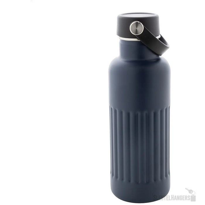 Streaky Go Geïsoleerde Fles Donker Blauw